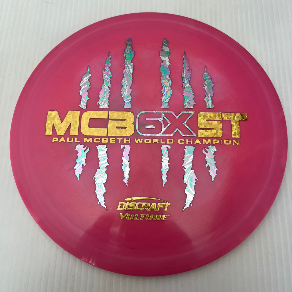 Discraft Paul McBeth 6x Claws Swirly ESP Vulture 10/5/0/2