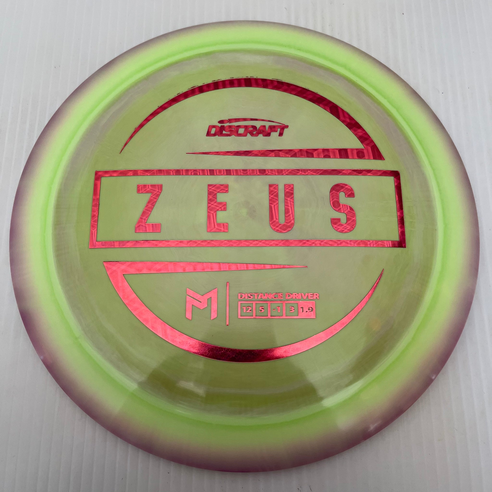 Discraft Paul McBeth Signature ESP Zeus 12/5/-1/3 (173-174g)