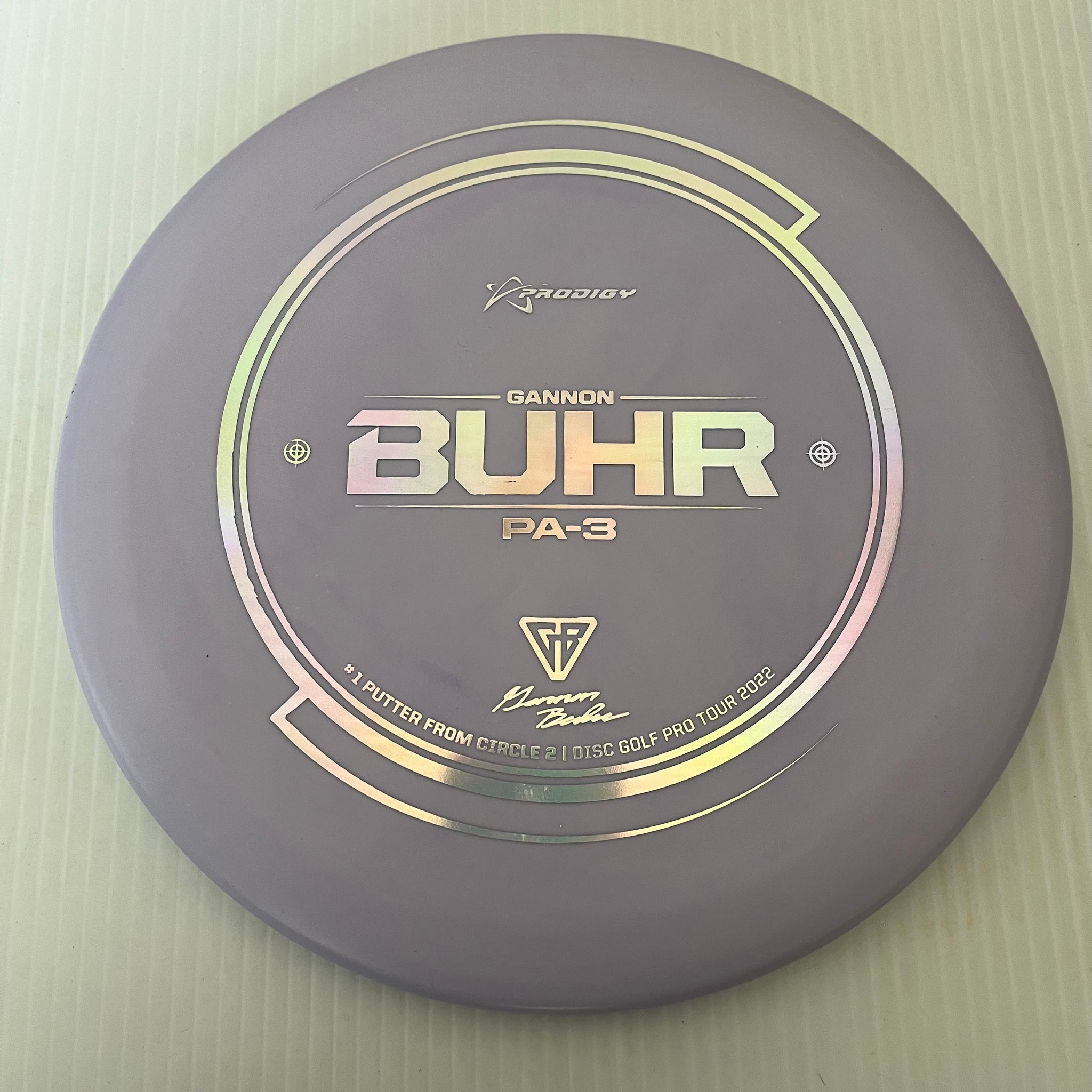 Prodigy 2022 Gannon Buhr Circle 2 Putting Champion 350G Pa-3 3/4/0/1