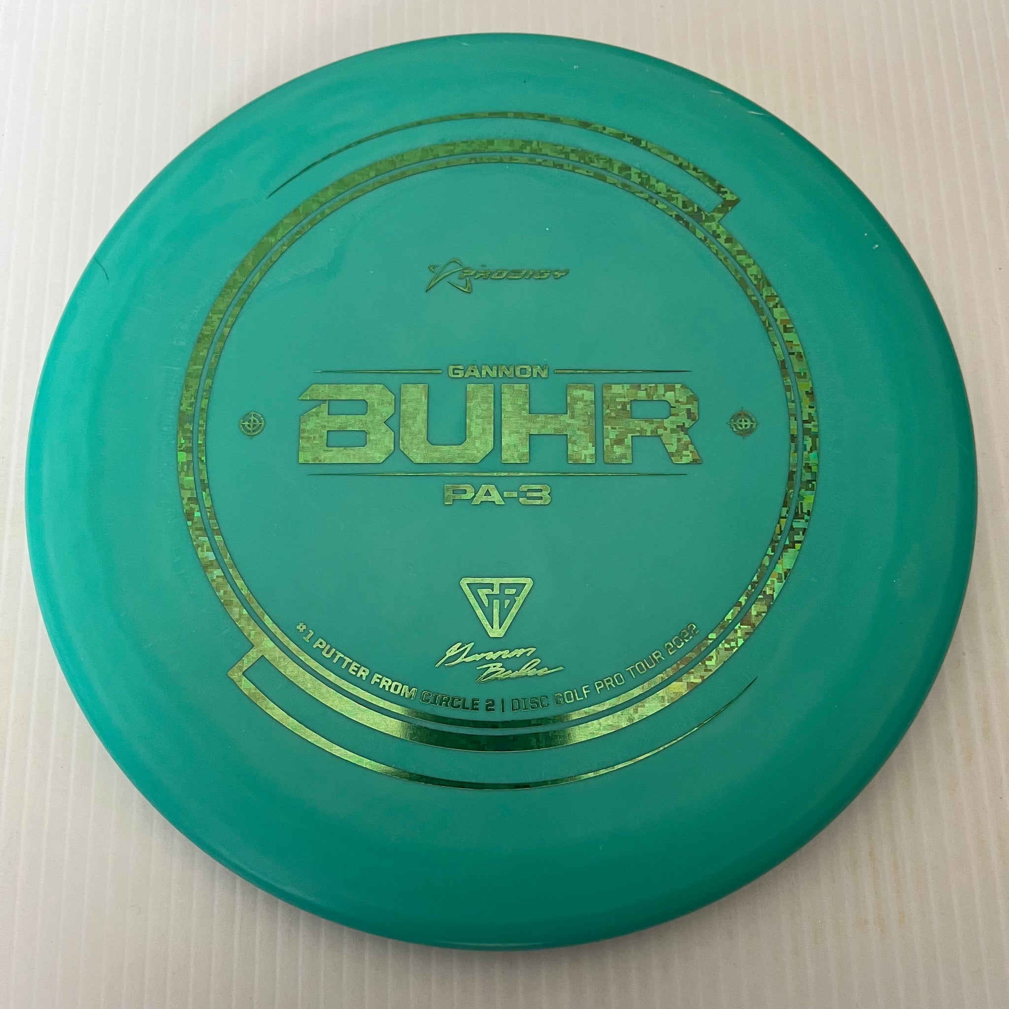 Prodigy 2022 Gannon Buhr Circle 2 Putting Champion 350G Pa-3 3/4/0/1