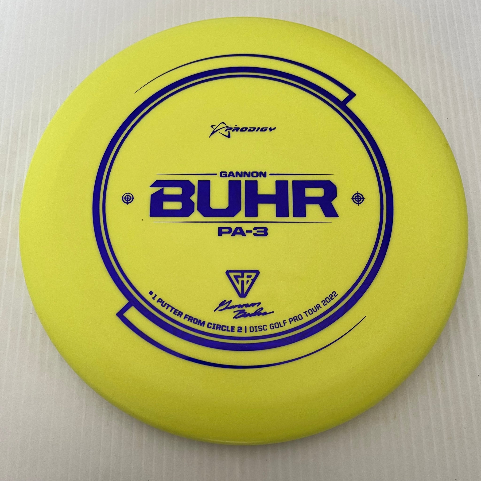 Prodigy 2022 Gannon Buhr Circle 2 Putting Champion 350G Pa-3 3/4/0/1