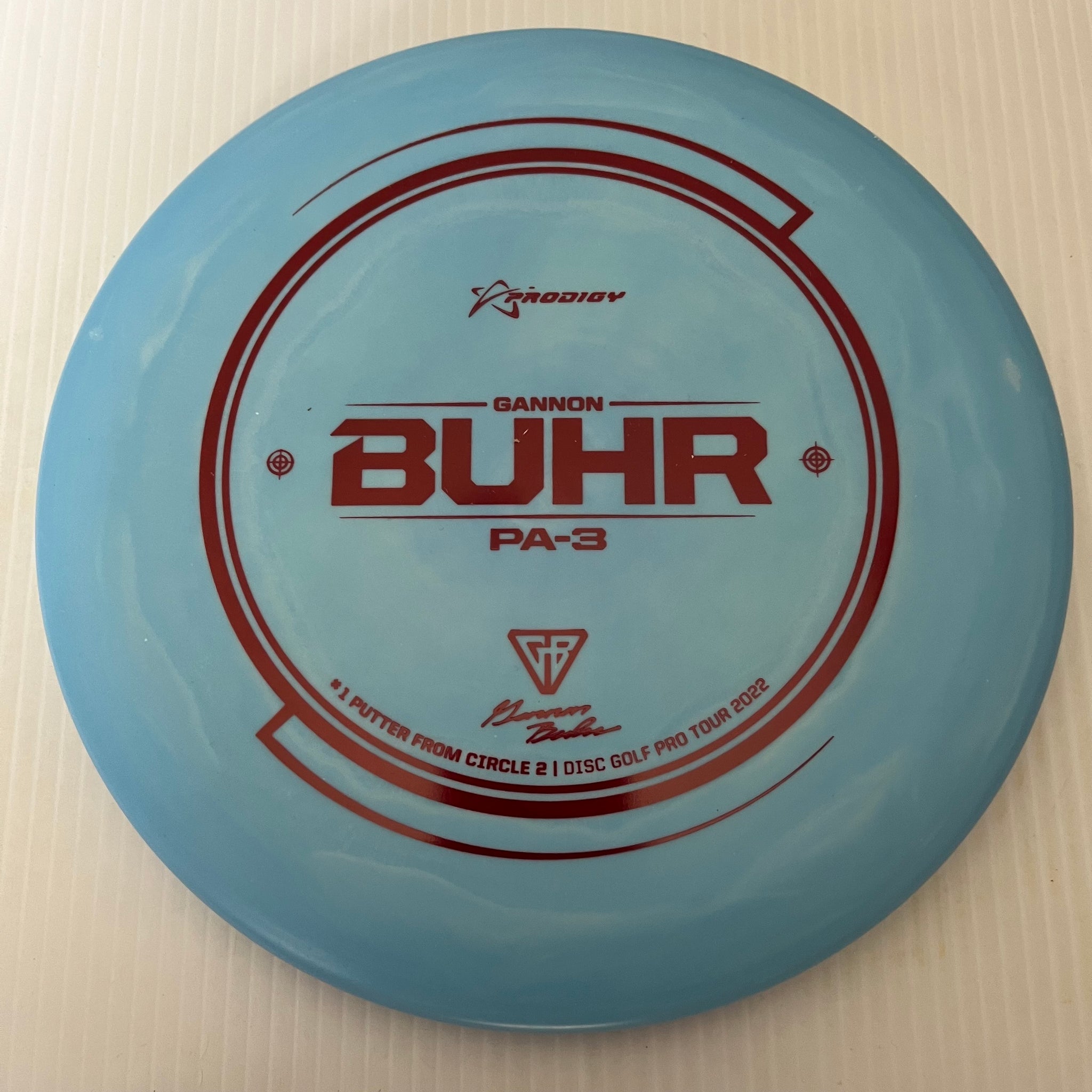 Prodigy 2022 Gannon Buhr Circle 2 Putting Champion 350G Pa-3 3/4/0/1