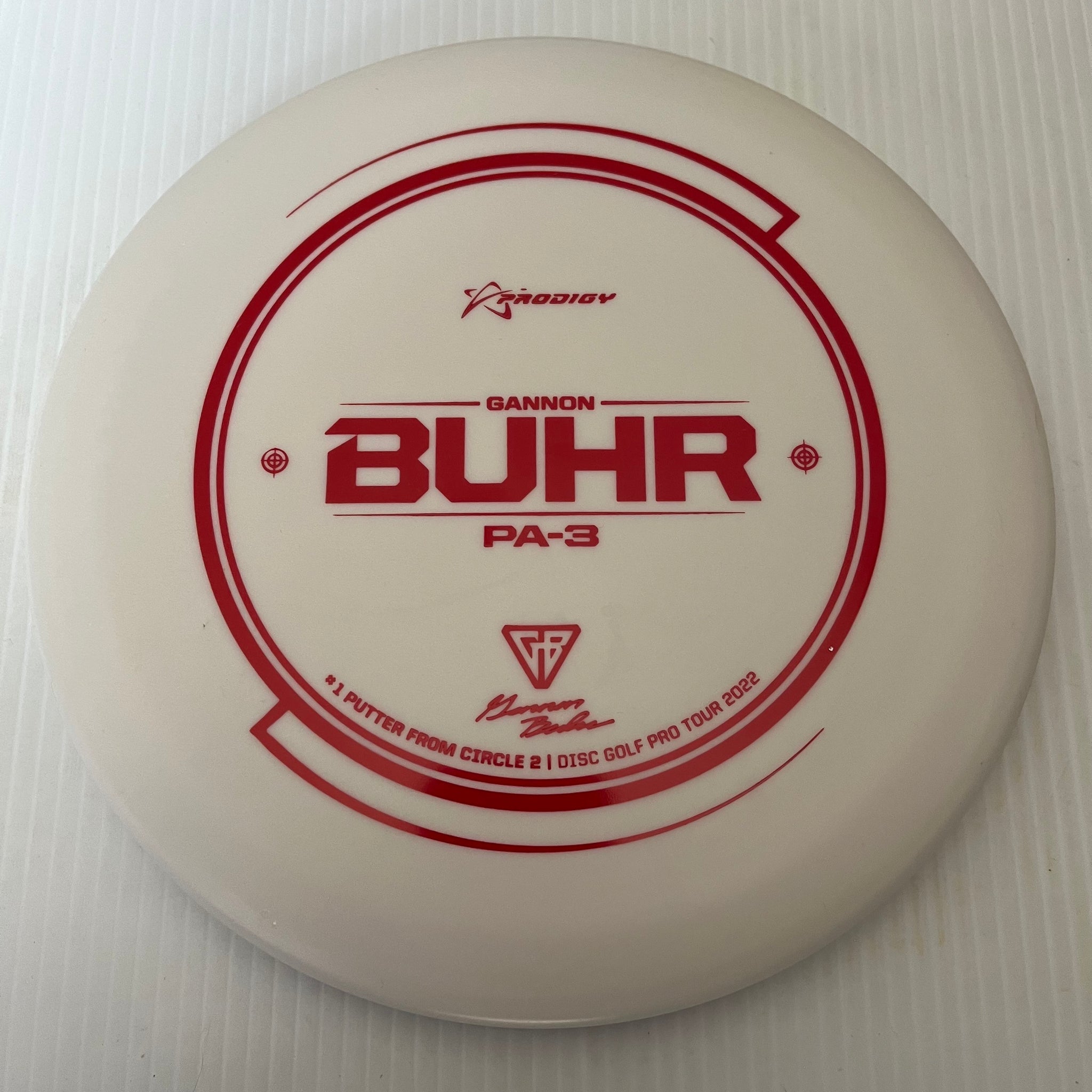 Prodigy 2022 Gannon Buhr Circle 2 Putting Champion 350G Pa-3 3/4/0/1
