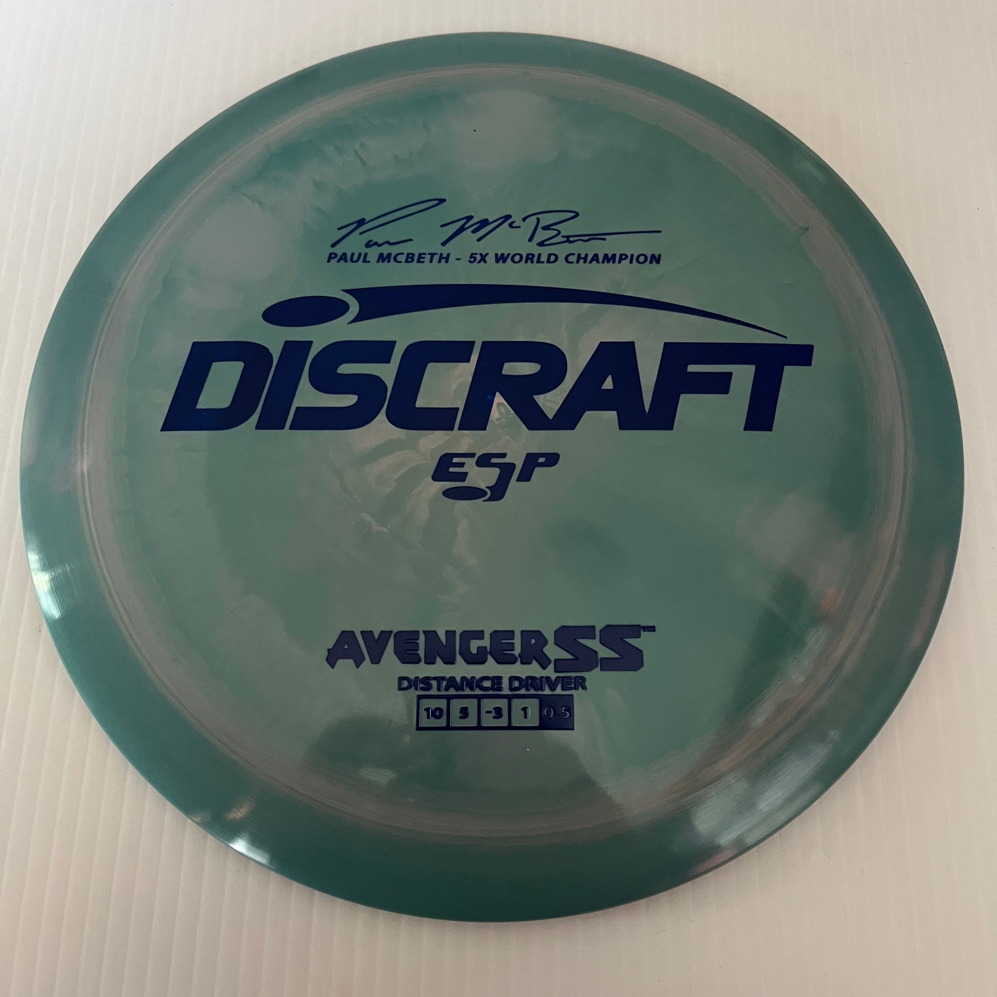 Discraft 5x Paul McBeth ESP Avenger SS 10/5/-3/1 (173-174g)