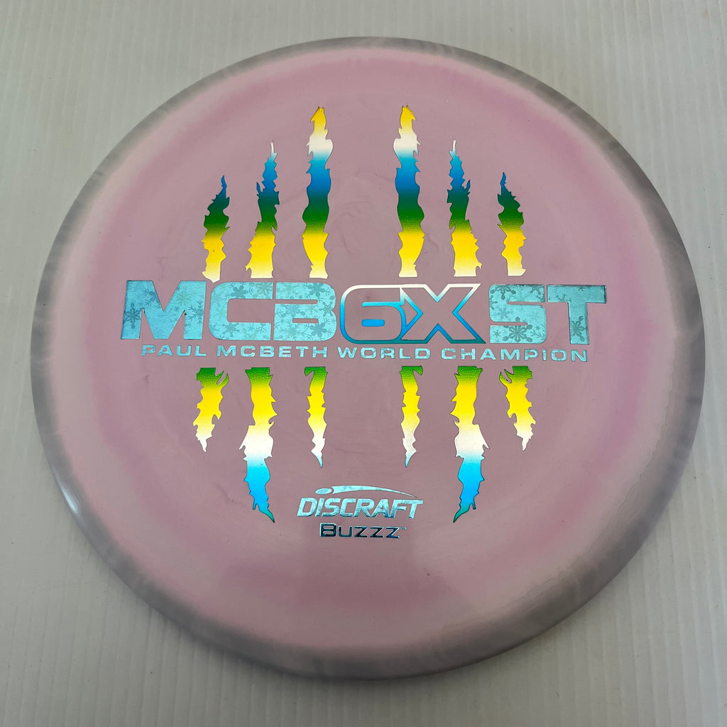 Discraft Paul McBeth 6x Claws Swirly ESP Buzzz 5/4/-1/1