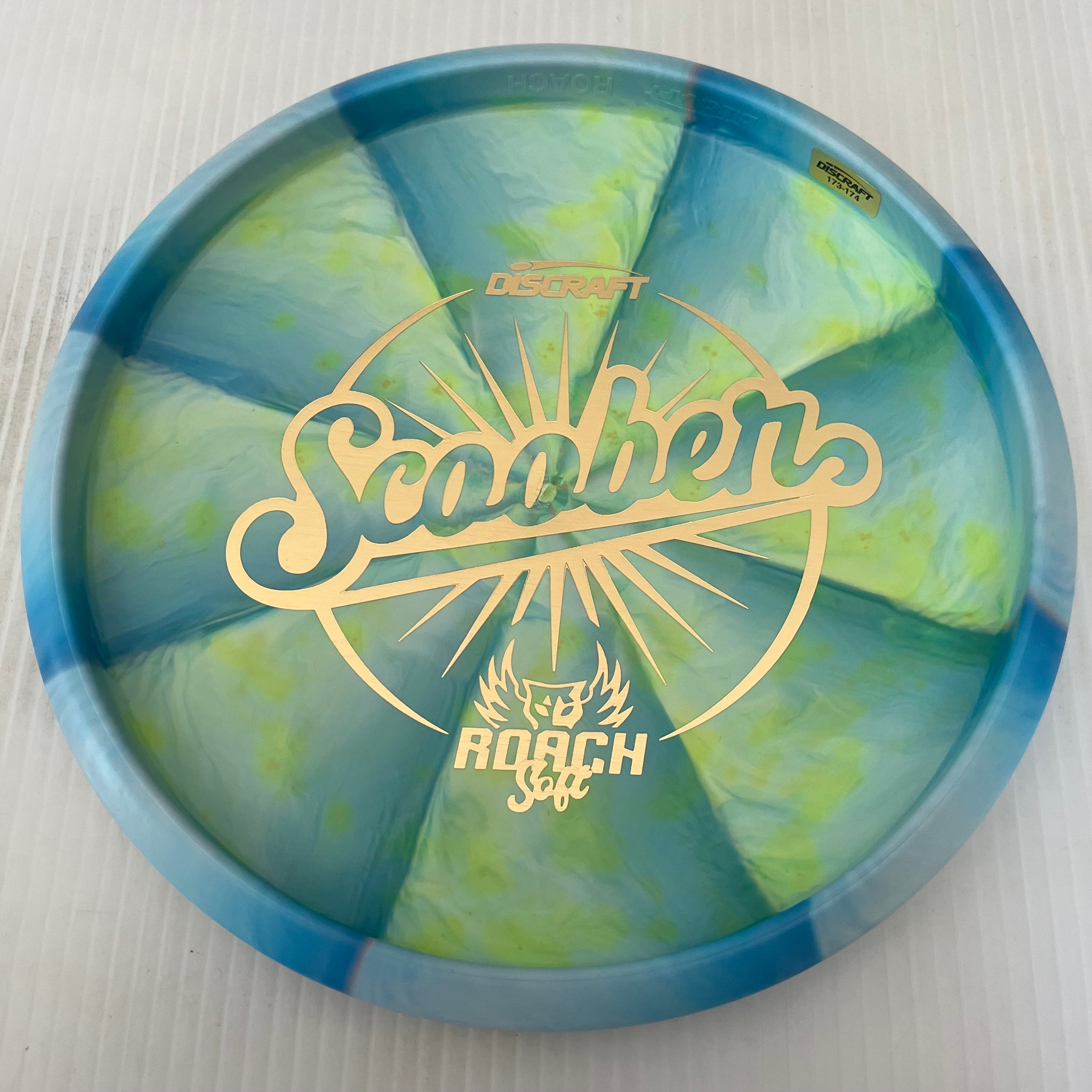 Discraft Limited Edition Brodie Smith "Scoober" BroD Swirl Soft Roach 2/4/0/1