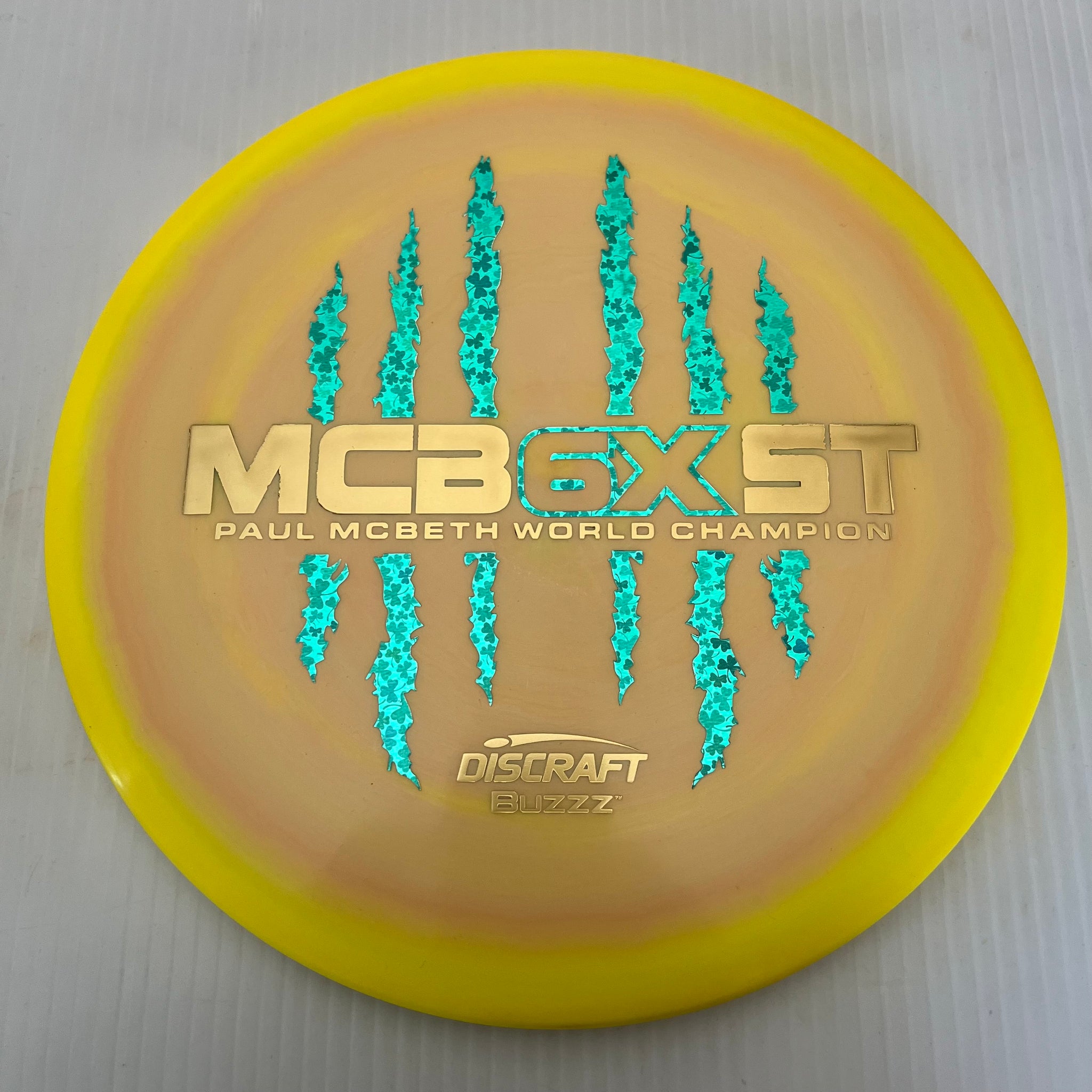 Discraft Paul McBeth 6x Claws Swirly ESP Buzzz 5/4/-1/1