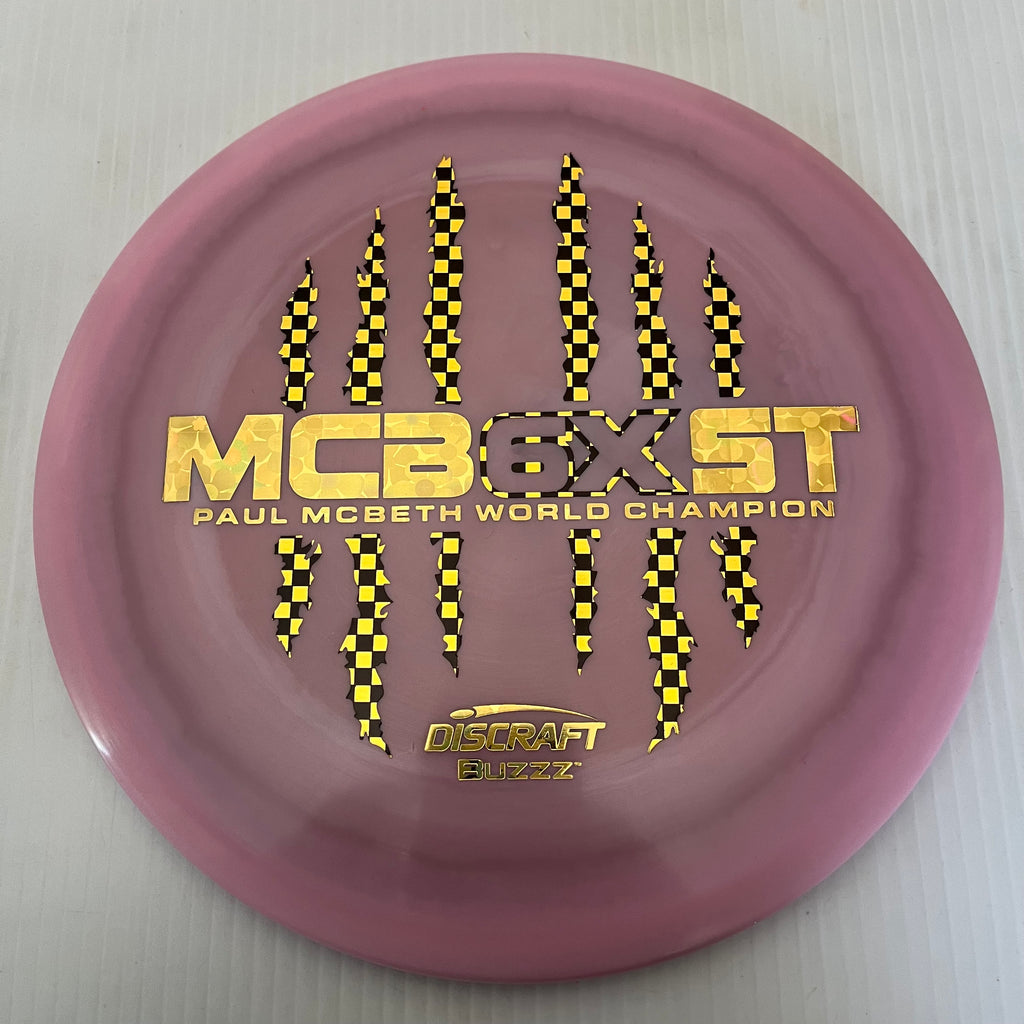 Discraft Paul McBeth 6x Claws Swirly ESP Buzzz 5/4/-1/1