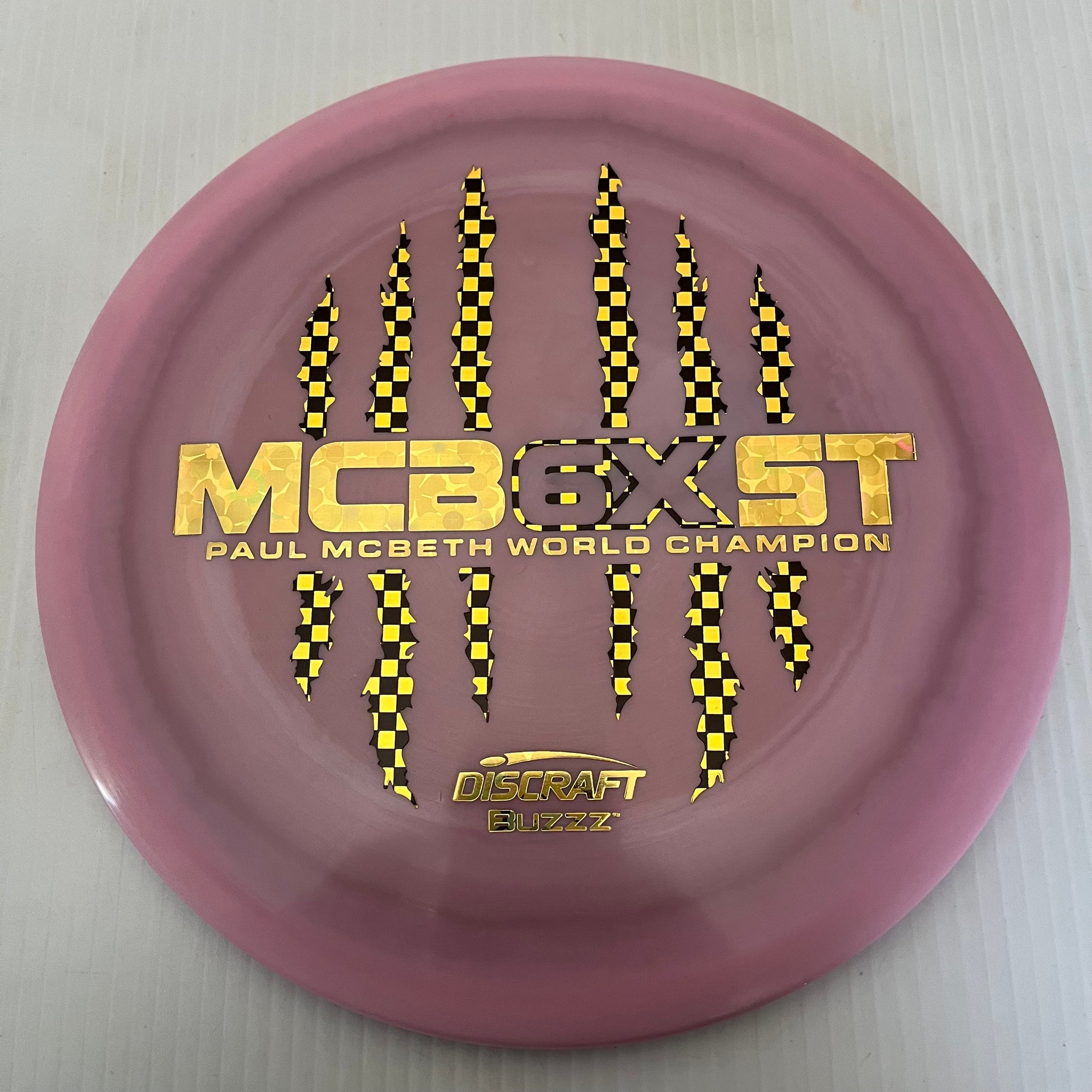 Discraft Paul McBeth 6x Claws Swirly ESP Buzzz 5/4/-1/1