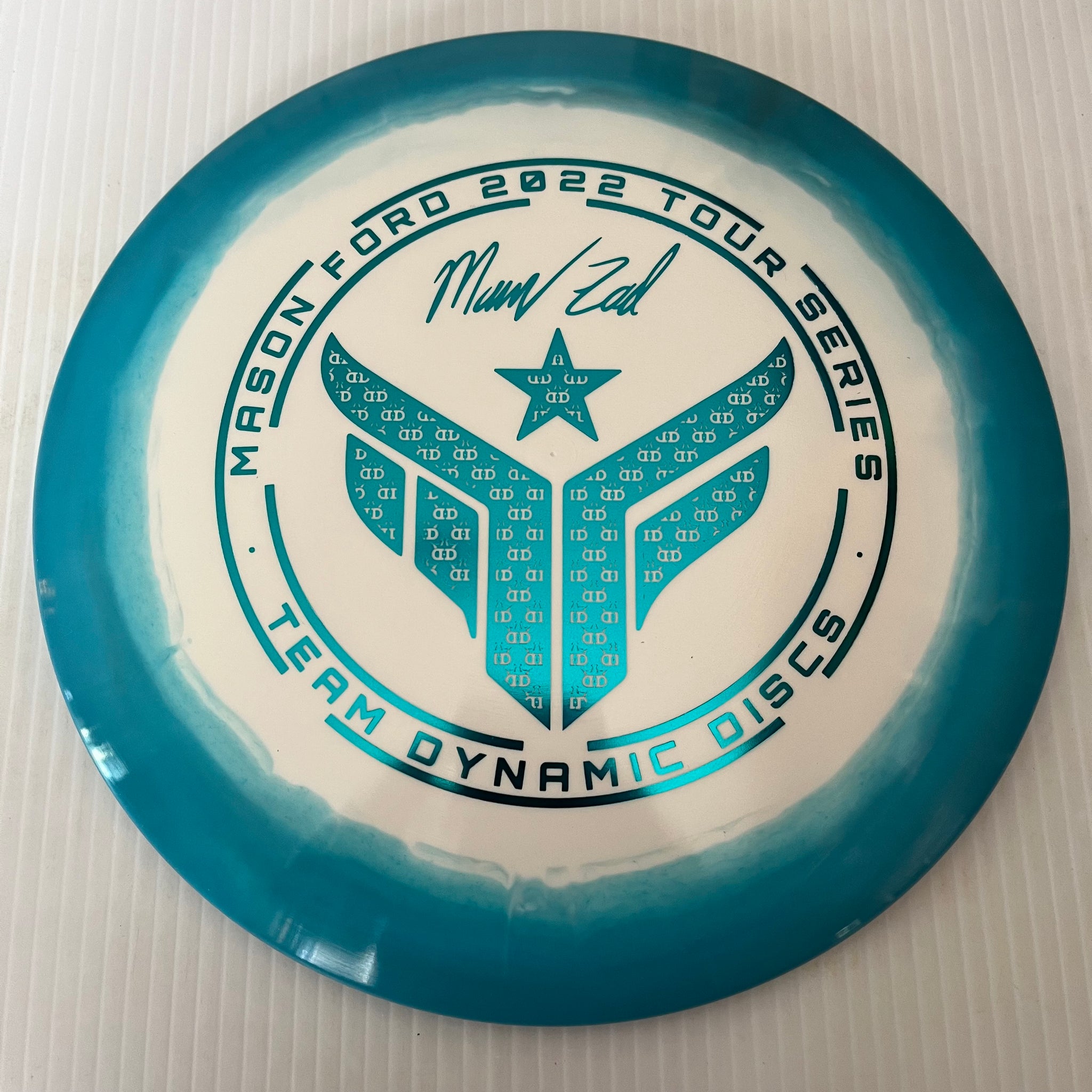 Dynamic Discs 2022 Mason Ford Team Series Fuzion Orbit Getaway 9/5/-0.5/3