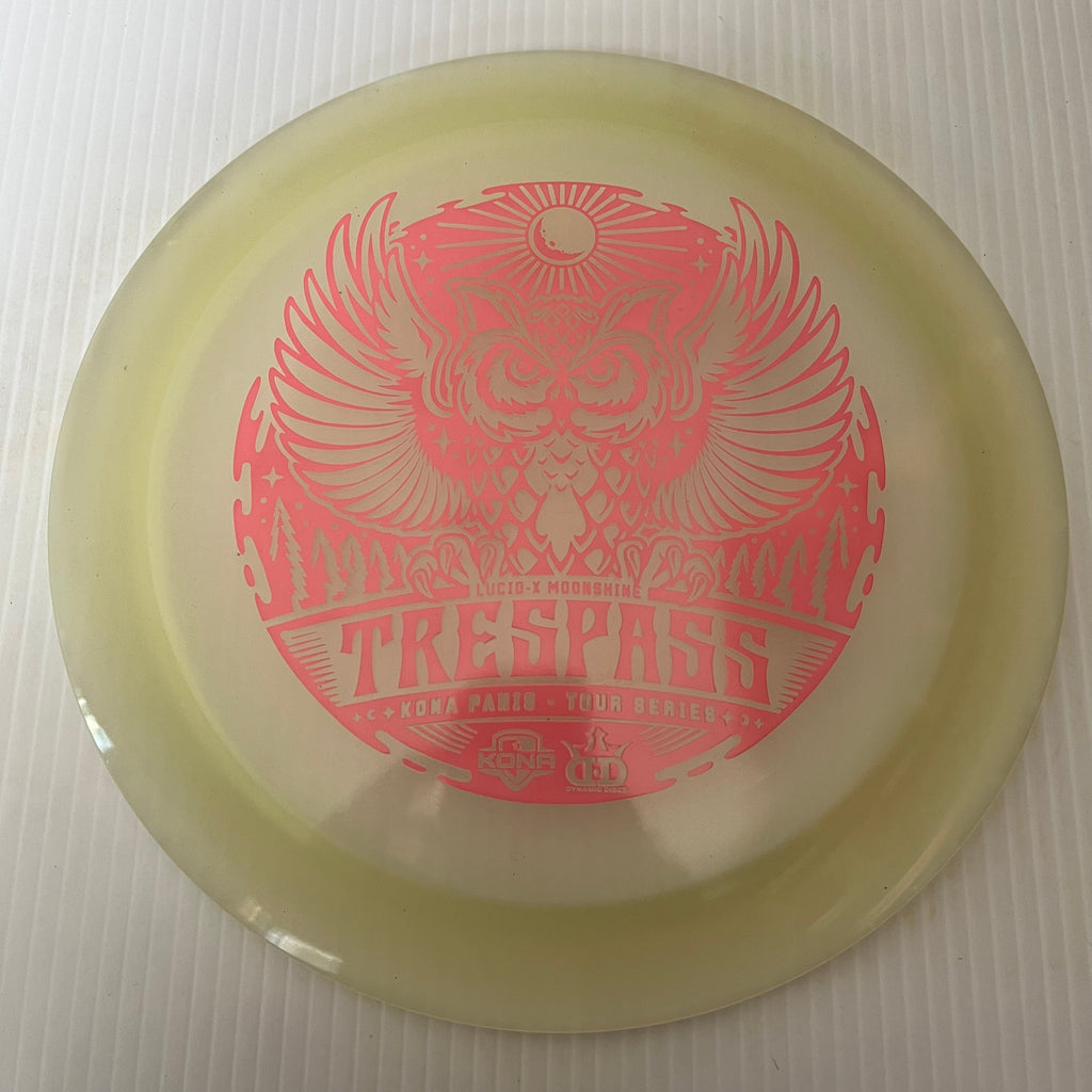 Dynamic Discs 2022 Kona Panis Team Series Lucid-X Moonshine Glow Trespass 12/5/-0.5/3