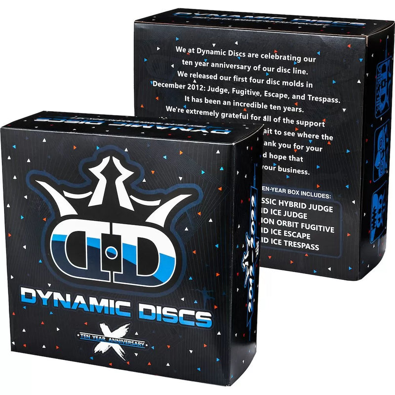 Dynamic Discs 10th Anniversary Box